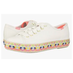 NWOT KEDS W Triple Kick Jute Fox Sneaker Size 7